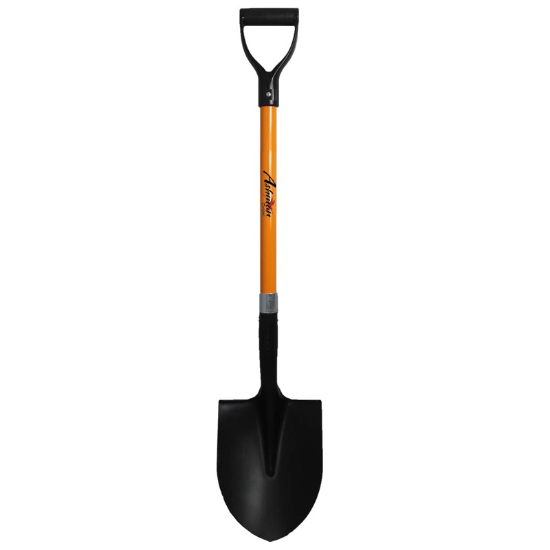 Ashman heavy-duty steel digging shovel